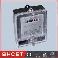 LCD or 5+2 Timer type display single phase class 1.0 electric energy meter price